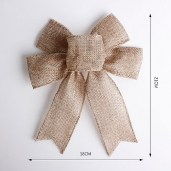 Red Plaid Chrismtas Ribbon Bow